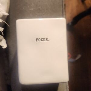 Rae Dunn Artisan Collection White Ceramic Decor